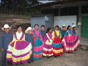 Honduras dancers, La Sorto, 2012
